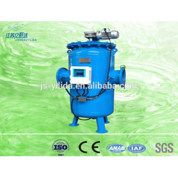 Industrial water self-cleaning screen brush filter